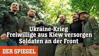 Ukraine-Krieg: Freiwillige aus Kiew versorgen Soldaten an der Front | DER SPIEGEL