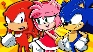 Sonic is JEALOUS of Amy's CRUSH on Knuckles | Sonic & Pals Play Fortnite