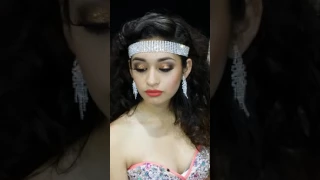 Quinceanera Hairstyle & Makeup / Glitter & Glam