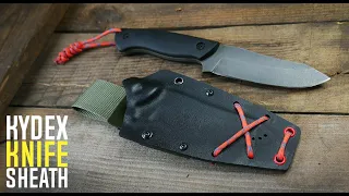 Making a Kydex Knife Sheath (Bushcraft Knife)