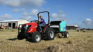 3X3 Net Wrap Round Baler In Action More footage coming.