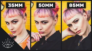 35mm vs 50mm vs 85mm - Which is BEST for Portrait Photography?