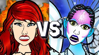 Taylor Swift vs Katy Perry (Bad Blood vs This Is How We Do PARODY) | Hollywood Diss Match