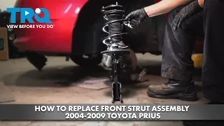 How to Replace Front Strut Assembly 2004-2009 Toyota Prius