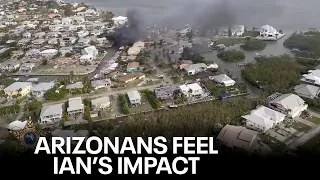 Hurricane Ian: Current and former Arizonans deal with fallout from powerful storm