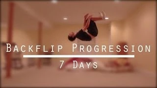 Backflip Progression - 1 Week