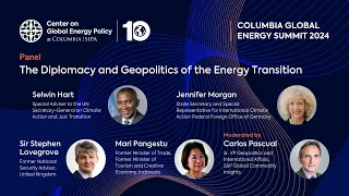 Panel | The Diplomacy and Geopolitics of the Energy Transition