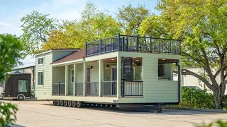 Extremely charming The "Overlook Cottage" Park Model by  Movable Roots