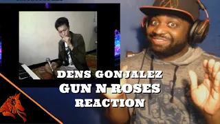 Sweet Child O' Mine Cover (by DENS GONJALEZ ) - REACTION