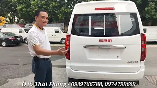 Đánh giá chi tiết xe Van SRM 868 mới nhất có những điểm gì đặc biệt!