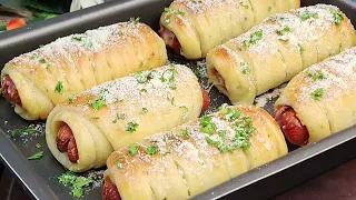 EASY AND DELICIOUS! SAUSAGE AND CHEESE ROLL IN JUST 30 MINUTES!