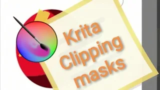 Krita Destructive and non-destructive Clipping masks