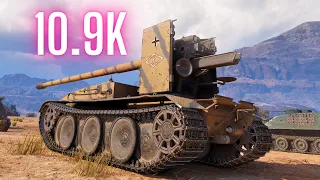 World of Tanks Grille 15  - 10.9K Damage & Grille 15  - 10K Damage & 11K