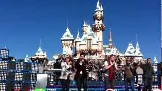 Backstreet Boys perform new single, "Christmas Time Again" at Disneyland