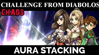 DFFOO [GL]: Challenge from Diabolos CHAOS [Aura Stacking] - Beatrix, Rosa, Yuri (Klay)