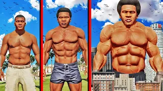 FRANKLIN Becomes WORLDS STRONGEST MAN In GTA 5 (Super Strength)