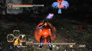 Dark Souls II PC Darklurker boss kill with Grym Great Hammer