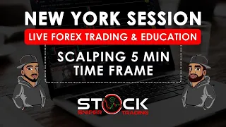 Live Forex Trading & Education - April 27th - New York Session - 5 Minute Scalping