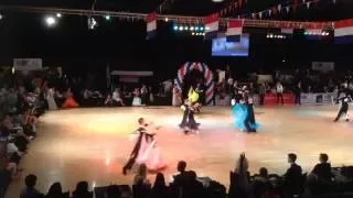 WDC Dutch-AL NK 2016 | Ballroom Master Class A-poule halve finale – Slow Foxtrot