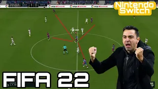 Xavi Ball, Perfect Tiki-Taka? [FIFA 22 Gameplay HD]