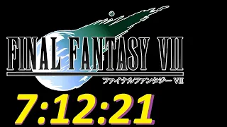 MONSTER PB!! - Final Fantasy 7 Speedrun (7:12:21)