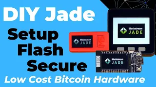 DIY Bitcoin Hardware Wallet running Blockstream Jade Firmware (Low Cost, Open Source ESP32 Project)