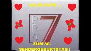 ZUM 30. GEBURTSTAG DES PRIVATFERNSEHSENDERS PRO7 - EIN BLICK ZURÜCK ! - 30 JAHRE PRO7