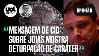 Mensagem de Mauro Cid sobre 'grande problema' em caso das joias mostra deturpação de caráter | Tales