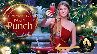 New Years Eve Punch 🥂 Christmas Party Recipe | How to Make