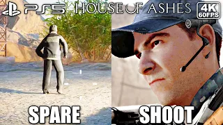 Shoot or Spare the Shepherd? - House of Ashes [PS5 4K 60FPS]