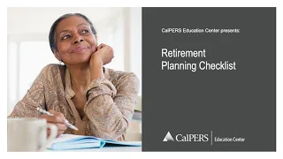 CalPERS Retirement Planning Checklist