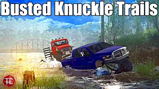 SpinTires MudRunner: NEW MAP! Busted Knuckle Trails