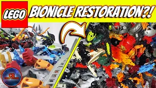 Epic BIONICLE Collection RESTORED!! Part 1: Bionicle in the Bath [LEGO BIONICLE]