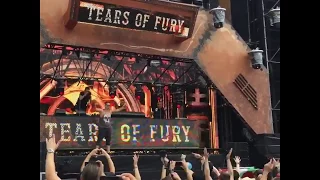 Tears of Fury hakken on the mainstage at Dominator 2017