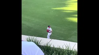 Spencer Strider Pregame Throwing Routine