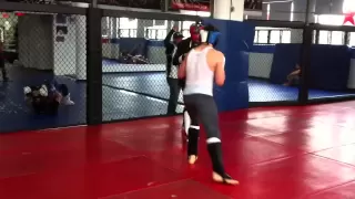 Rory Macdonald(170) and Mike Ricci(155) MMA sparring