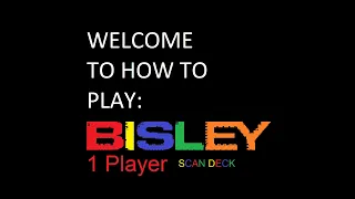 How to play Bisley with a scan deck #solitaire