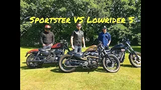 Sportster VS Dyna Lowrider S