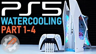 PS5 Watercooling Anthology Part 1 to 4 / Tổng hợp video tản nhiệt nước PS5 1 đến 4.