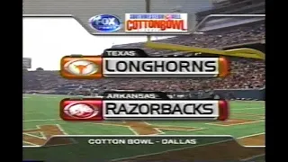 2000 Cotton Bowl #14 Texas vs #24 Arkansas No Huddle