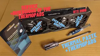 How to change thermal paste and thermal pads I Gigabyte Nvidia RTX 2080 windforce 8Gb + Gelid + MX-4