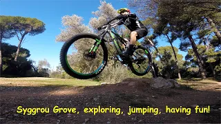 Hidden riding ground in the middle of the city! MTB in Greece!