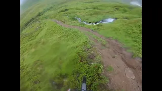 MTB Tromsø Svarthammaren ned til Tromsdalen