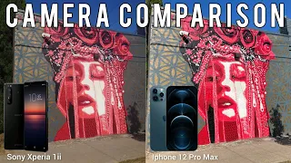 Sony Xperia 1 ii vs Iphone 12 Pro Max Camera comparison