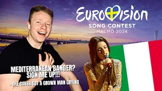 FIRST REACTION TO ITALY EUROVISION 2024 (Angelina Mango - La Noia) | MV, Sanremo Performance & Cover