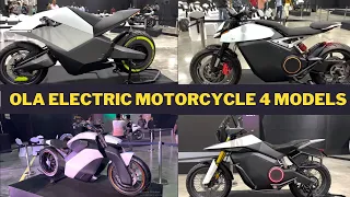 FOUR OLA ELECTRIC MOTORCYCLE || NO MORE PETROL BIKES|| END OF ICE AGE