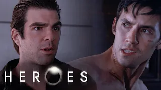 Sylar Saves Peter's Life | Heroes