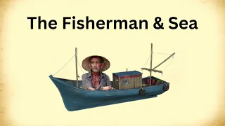 The Fisherman & Sea | Very Interesting Story | Learn English through Story level 2 | English story