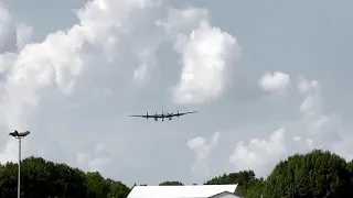 B-29 “Doc” Landing at Fayetteville Arkansas