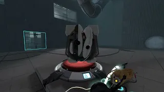 Portal 2 | When you want to softlock, but the game says MOVE!